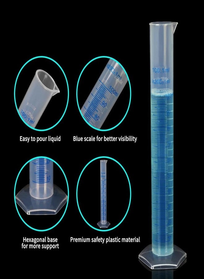 SPYLX Lab Experiment Kit - Test Tubes, Beakers, Vial, Measuring Cylinders, Droppers, Funnel & Complete Safety Gear Complete Lab equipments kit for Home & Schools lab Experiments. - Image 4